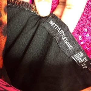 Butterfly printed going out dress  16 UK 12 US